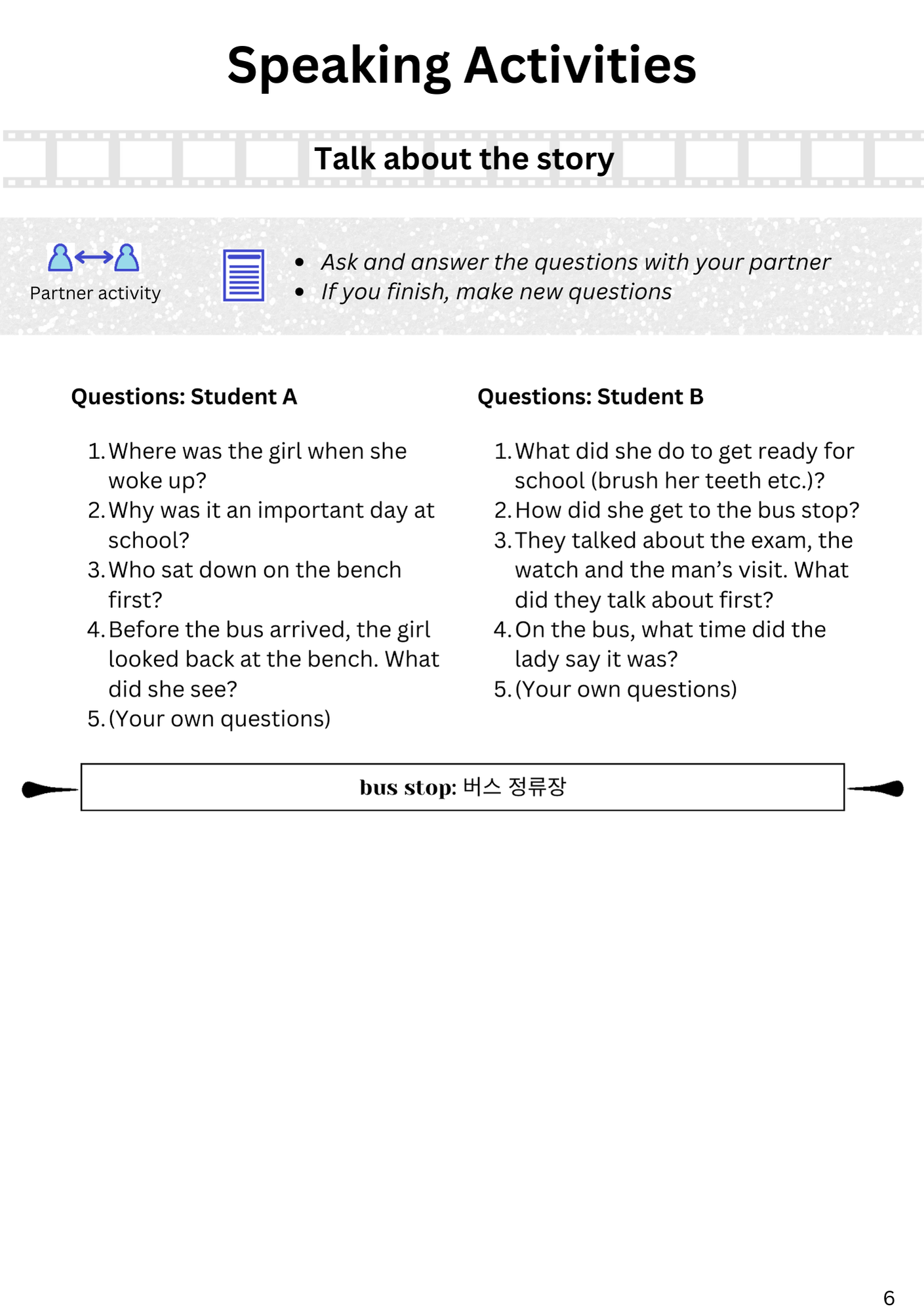 Sample lesson page 1